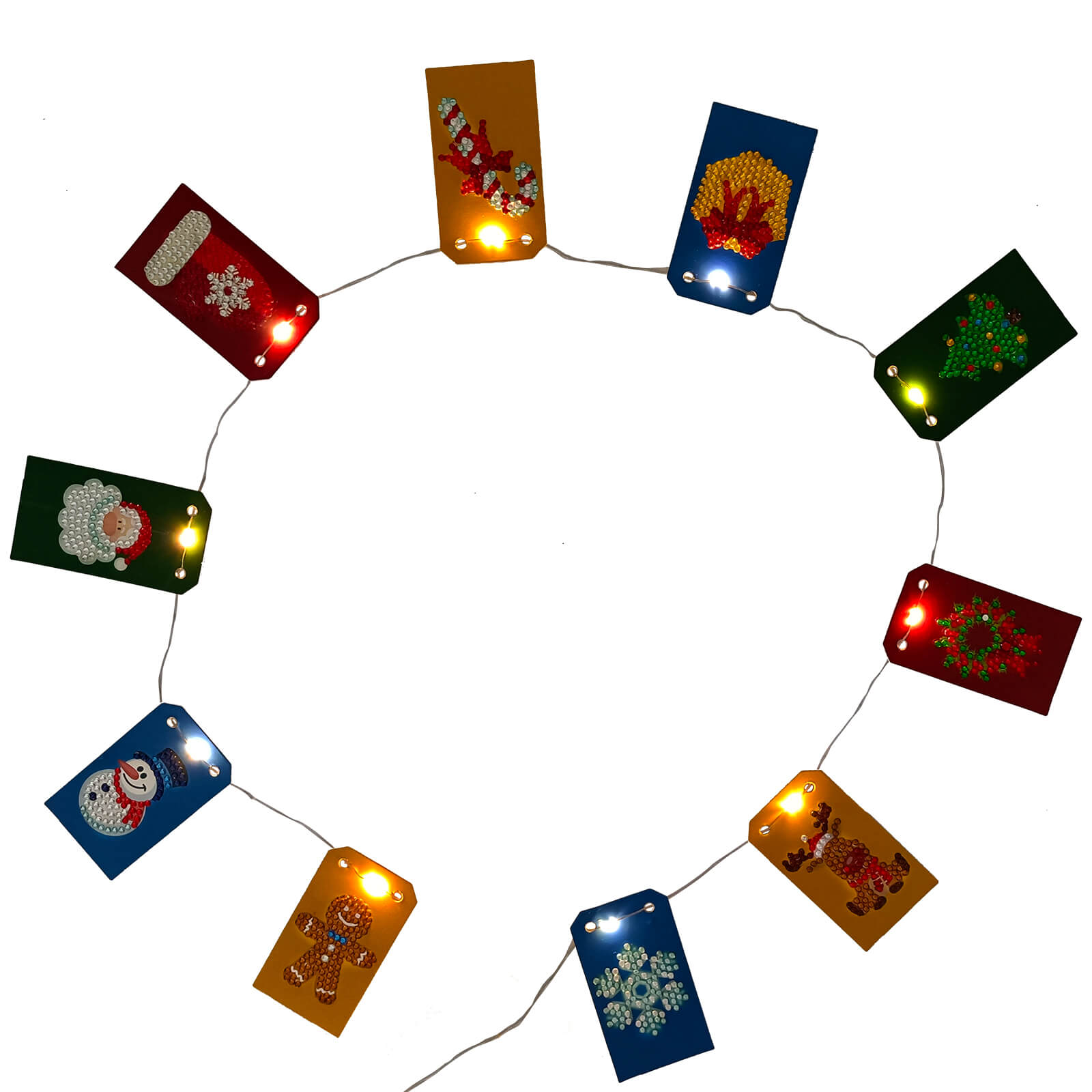 Christmas Set - DIY Diamond Painting Hanging Decoration