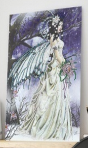 Fairy Bride Special Shaped Drills DIY Partial Diamond Painting