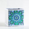 Blue Mandala - DIY Diamond Collapsible Storage Basket