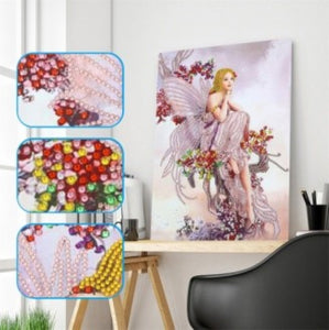 Goddess Special Shaped Drills DIY Partial Diamond Painting