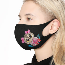 Owl - DIY Diamond Face Mask