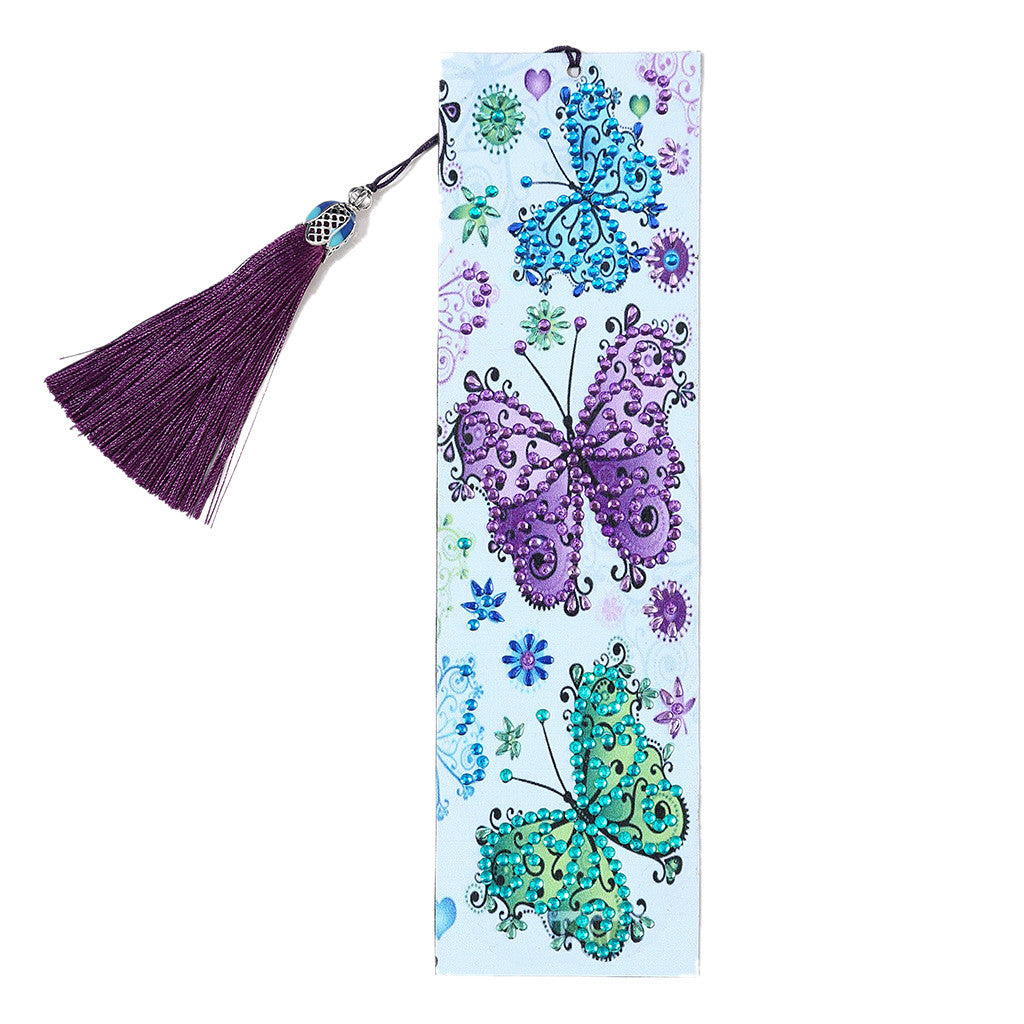 Butterfly - Diamond Painting Bookmark