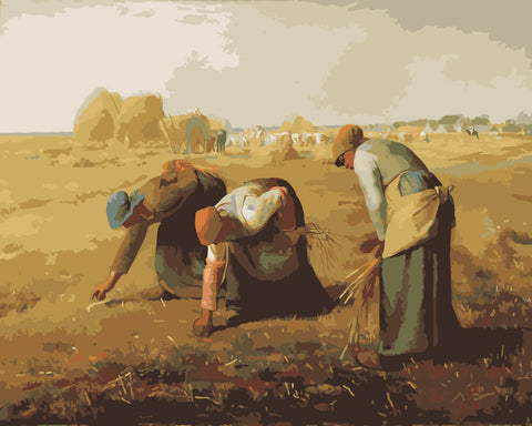 Image of Farmers - DIY Painting By Numbers