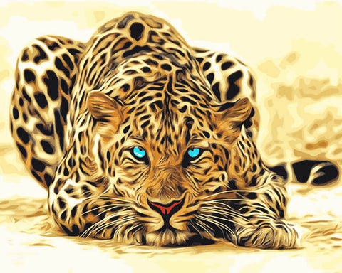 Image of Leopard - DIY Painting By Numbers
