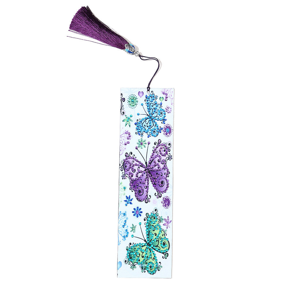 Butterfly - Diamond Painting Bookmark
