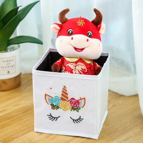 Image of Unicorn Candy - DIY Diamond Collapsible Storage Basket