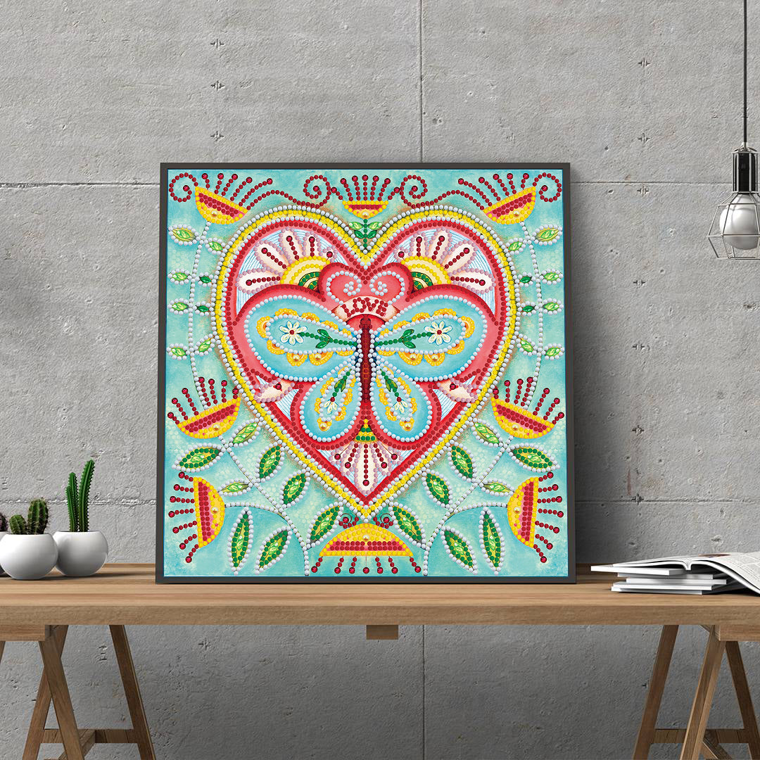 Heart - DIY Diamond Painting Glow in the Dark