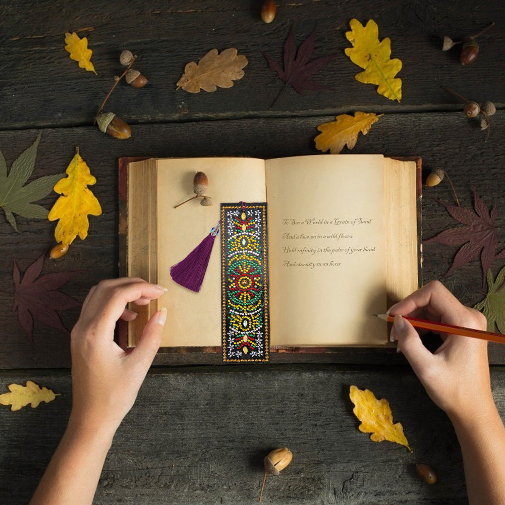 Abstract #2 - Diamond Painting Bookmark