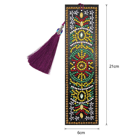 Image of Abstract #2 - Diamond Painting Bookmark