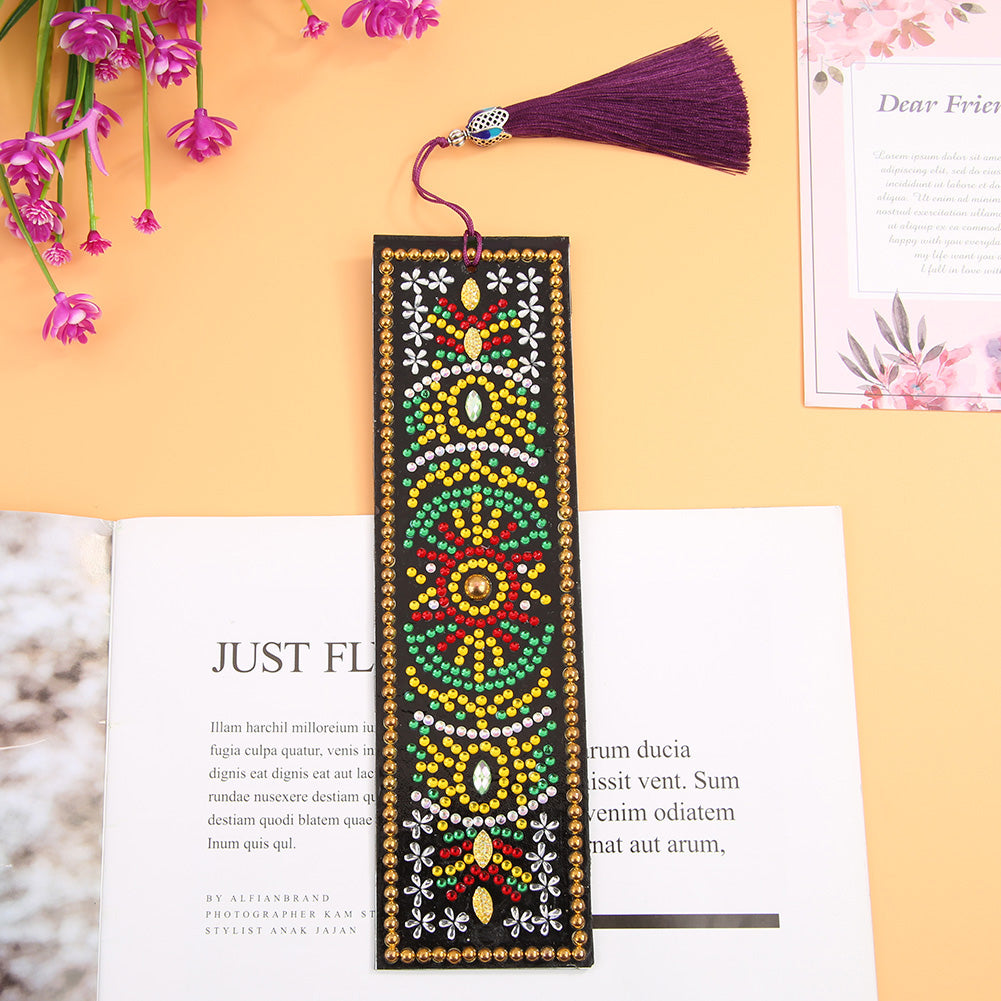 Abstract #2 - Diamond Painting Bookmark