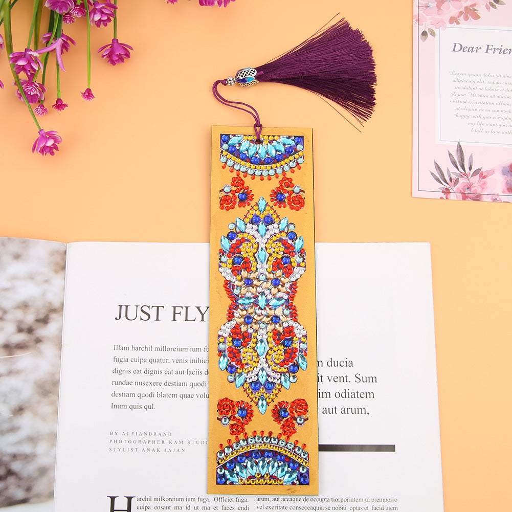 Abstract - Diamond Painting Bookmark