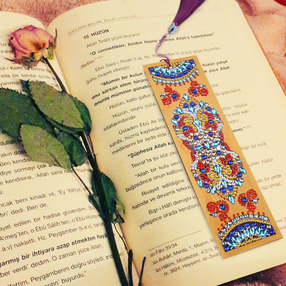 Abstract - Diamond Painting Bookmark