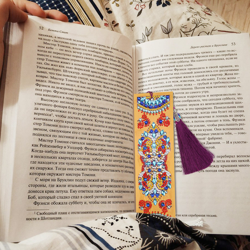 Abstract - Diamond Painting Bookmark