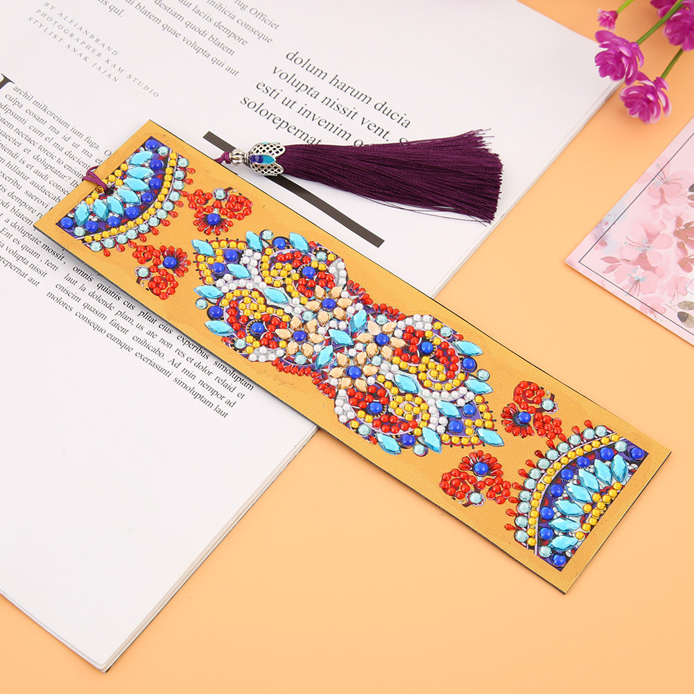 Abstract - Diamond Painting Bookmark