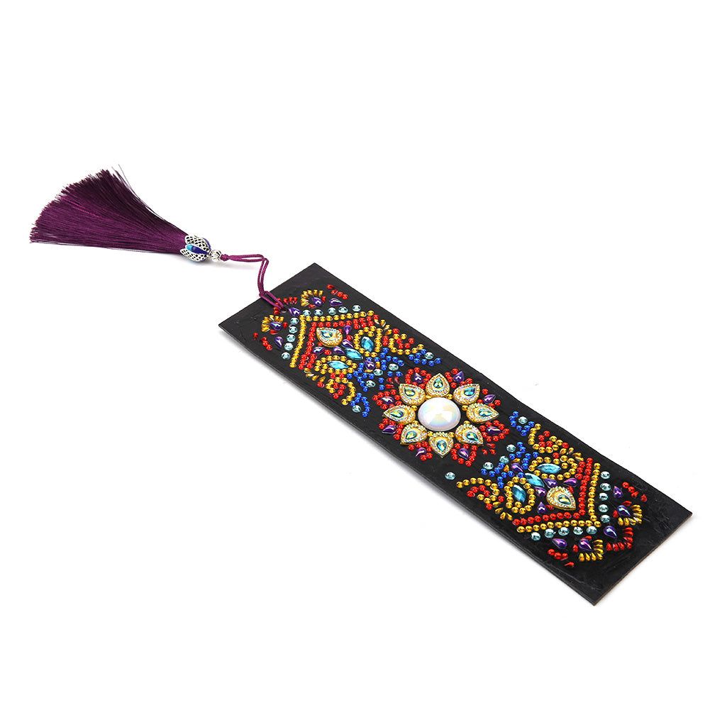 Mandala Sun - Diamond Painting Bookmark