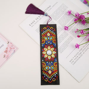 Mandala Sun - Diamond Painting Bookmark