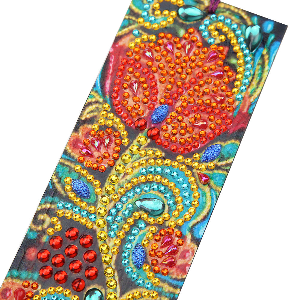 Red Rose - Diamond Painting Bookmark