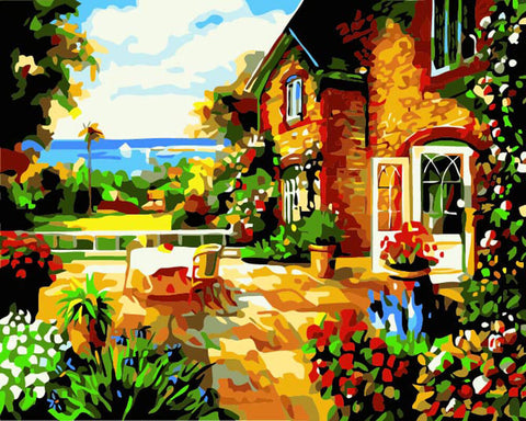 Image of Dream House - DIY Painting By Numbers