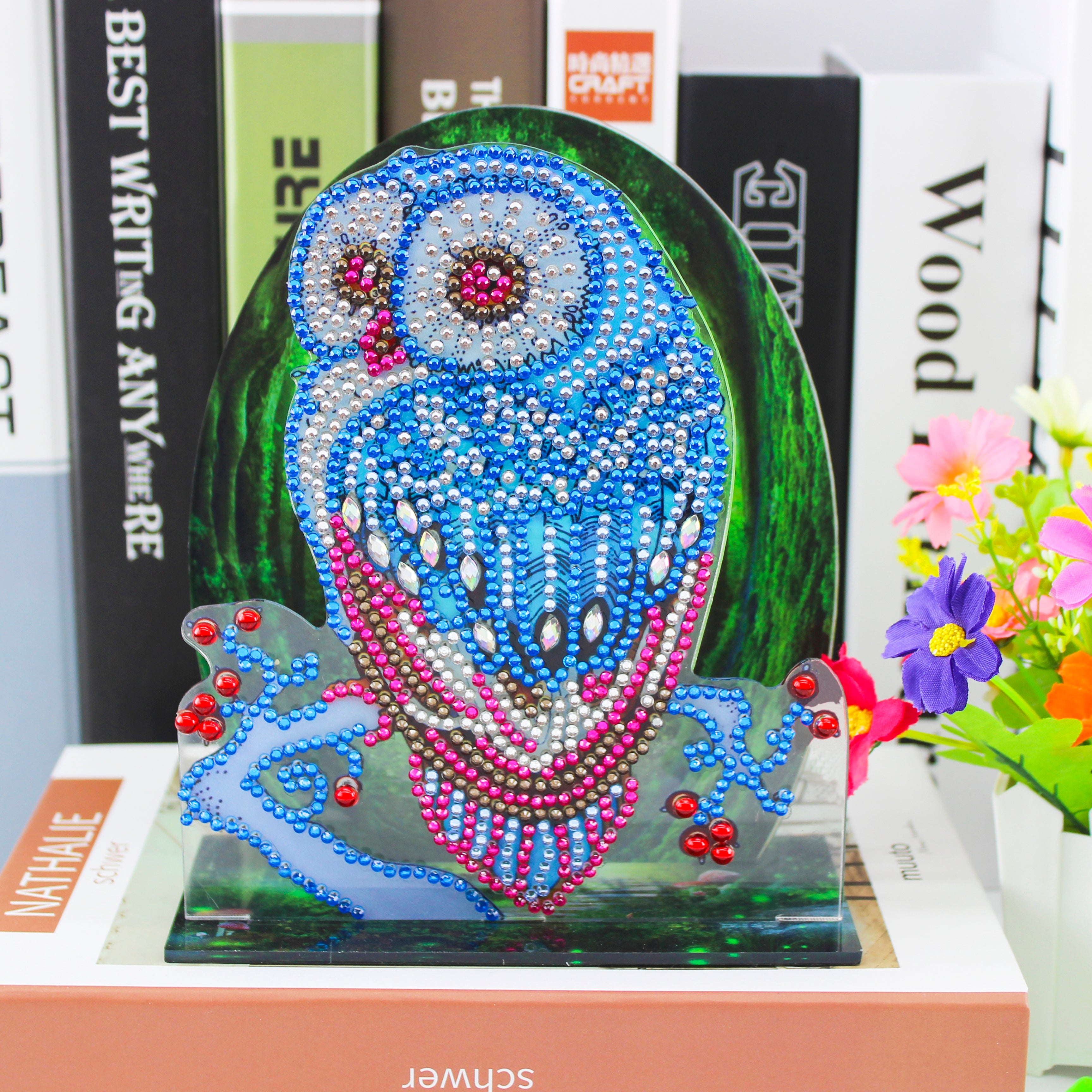 Owl - DIY Diamond Painting Table Decoration
