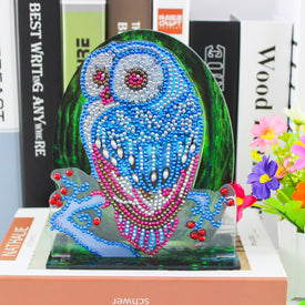 Owl - DIY Diamond Painting Table Decoration