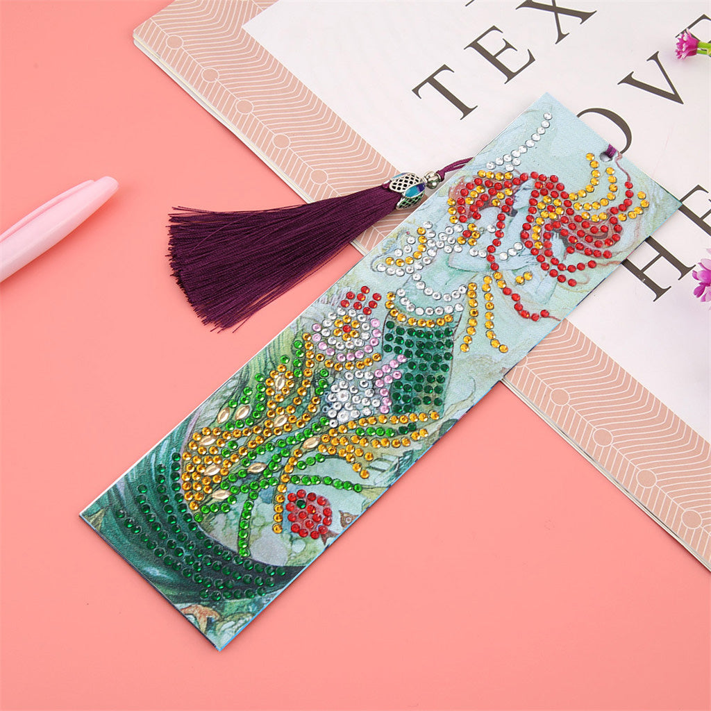 Lovely Mermaid - Diamond Painting Bookmark