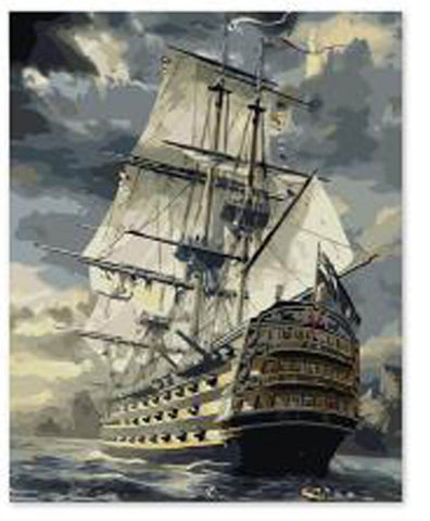 Image of Battleship - DIY Painting By Numbers