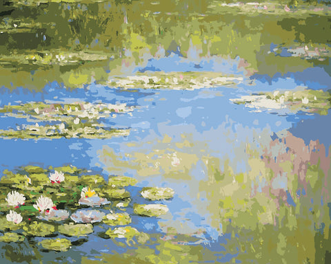Image of Pond - DIY Painting By Numbers