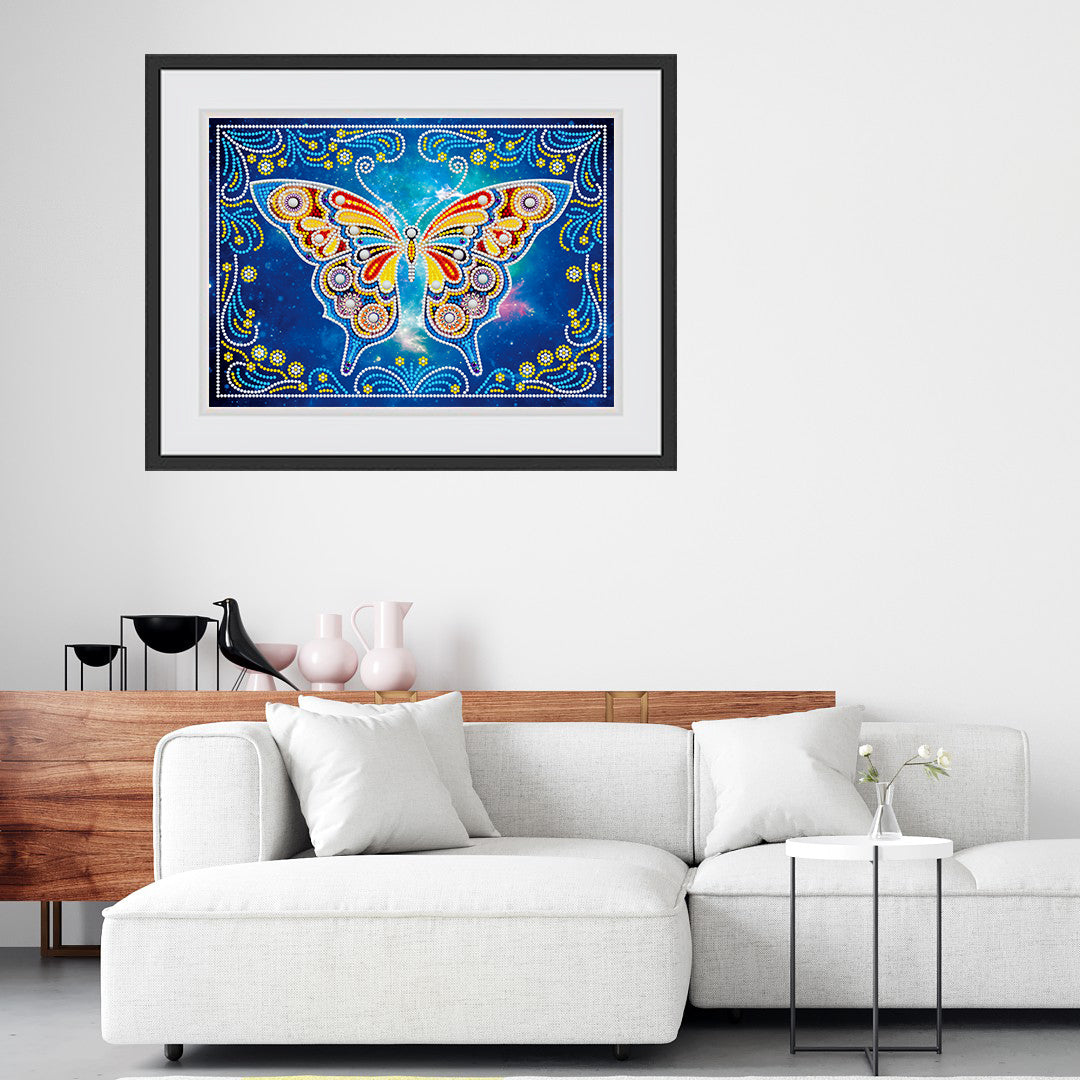 Butterfly - DIY Diamond Painting Glow in the Dark