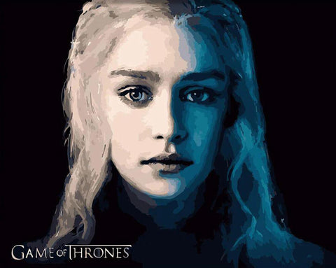 Image of Daenerys Targaryen - DIY Painting By Numbers