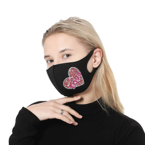 Pink Heart - DIY Diamond Face Mask