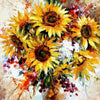 Yellow Bouquet-  DIY Painting By Numbers
