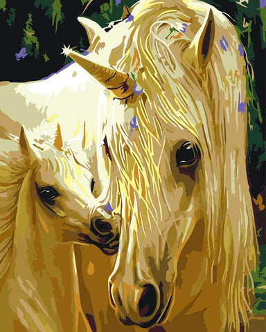 Image of Unicorn - DIY Painting By Numbers