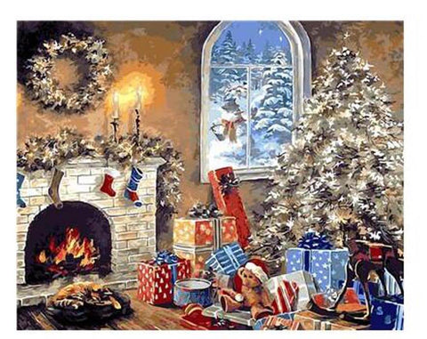 Image of Christmas Time - DIY Painting By Numbers