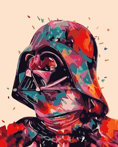 Image of Dark Vader - DIY Painting By Numbers