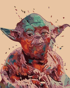 Yoda Star Wars - DIY Painting By Numbers