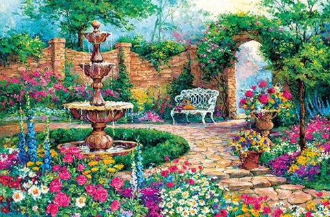 Image of Secret Garden - DIY Painting By Numbers