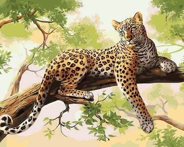 Cheetah - DIY Painting By Numbers