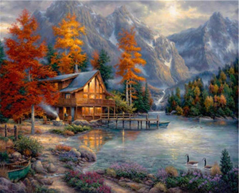 Image of Best Rest House - DIY Painting By Numbers