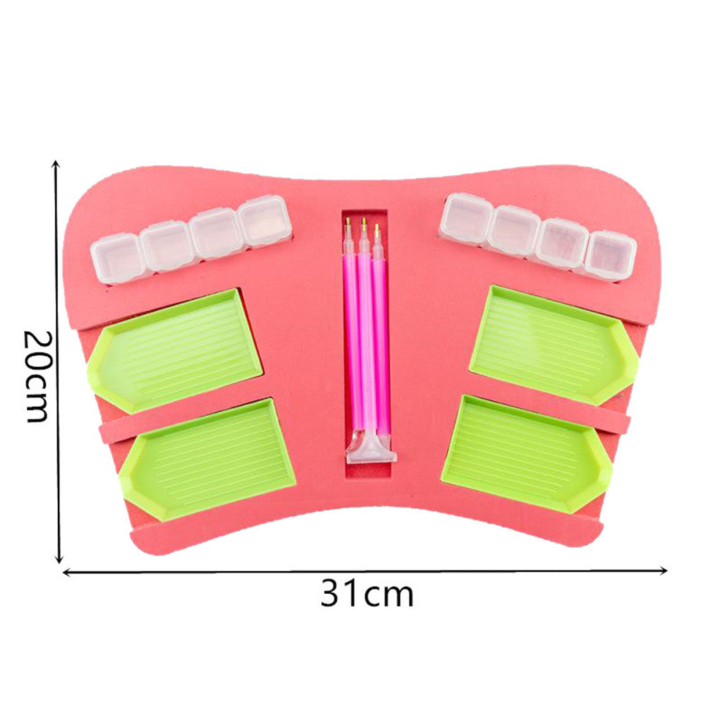 Diamond Painting 4 Slot Tray and Tool Holder Set 2