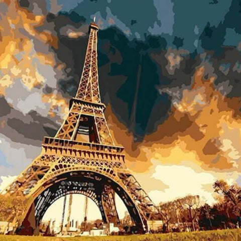 Image of Eiffel Tower - DIY Painting By Numbers