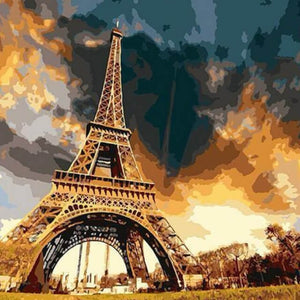 Eiffel Tower - DIY Painting By Numbers