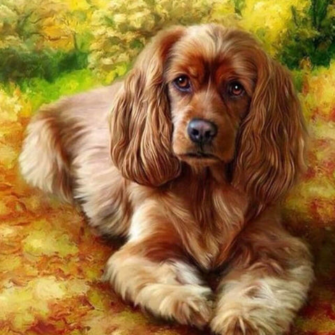 Image of Dog - DIY Painting By Numbers