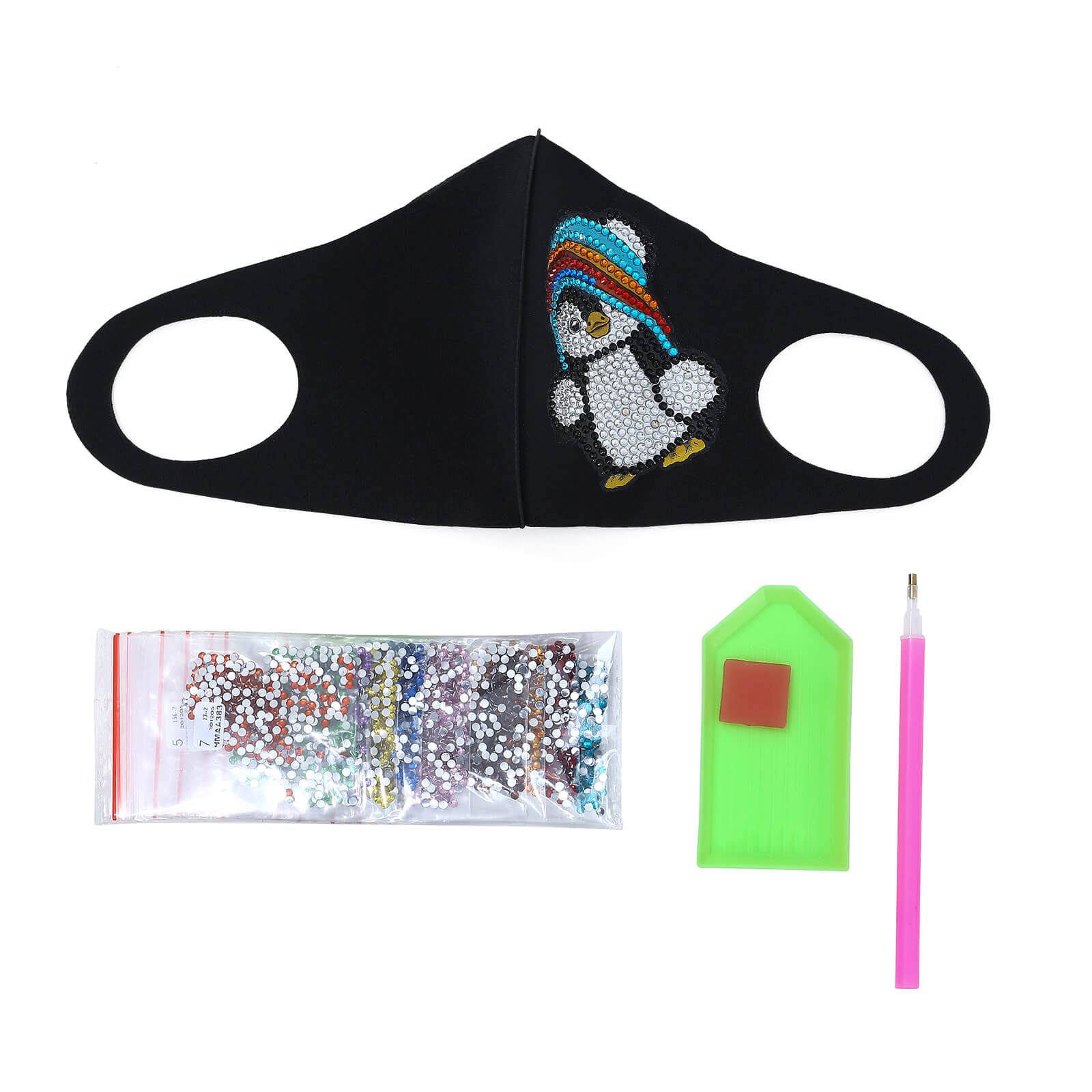 Penguin - DIY Diamond Face Mask