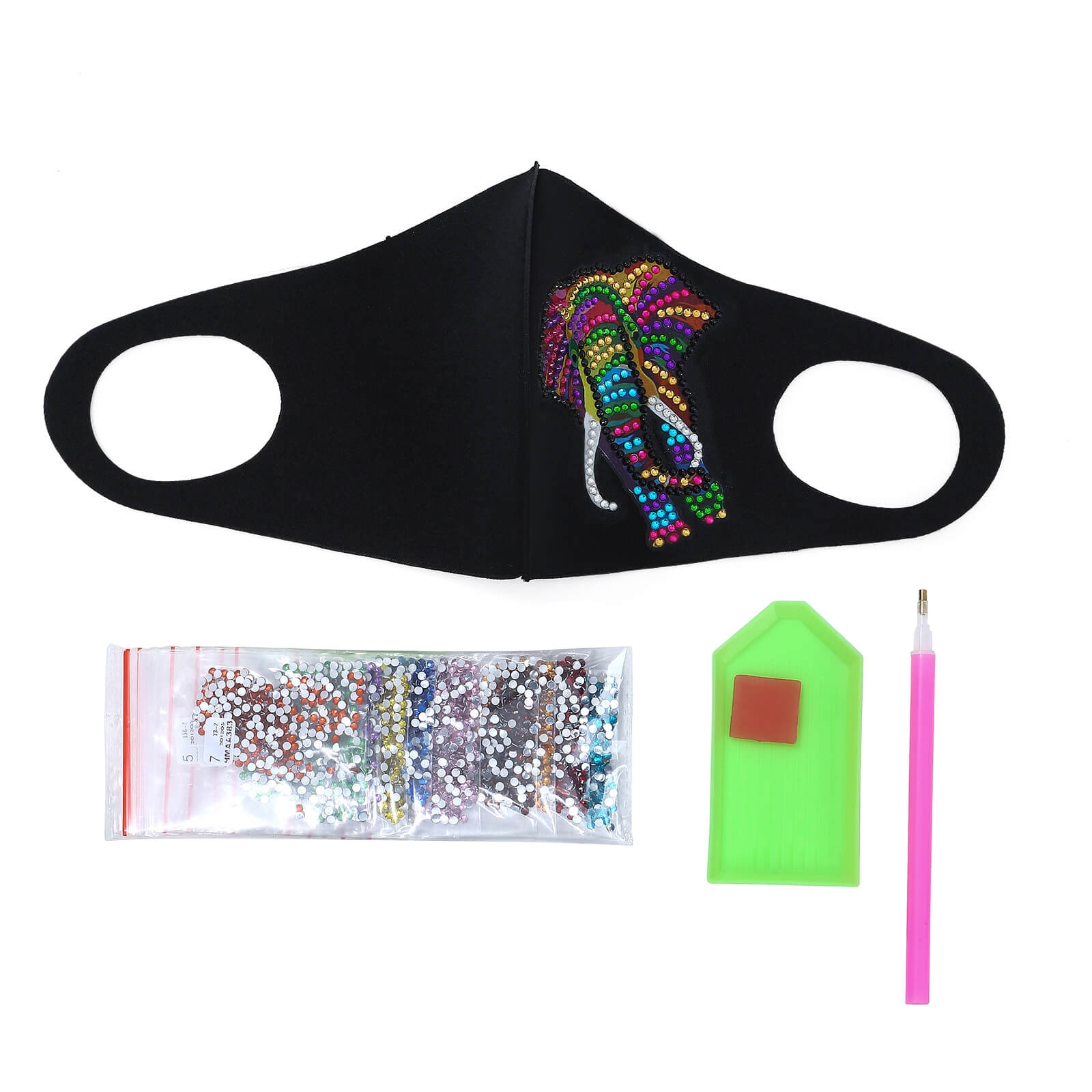 Elephant - DIY Diamond Face Mask