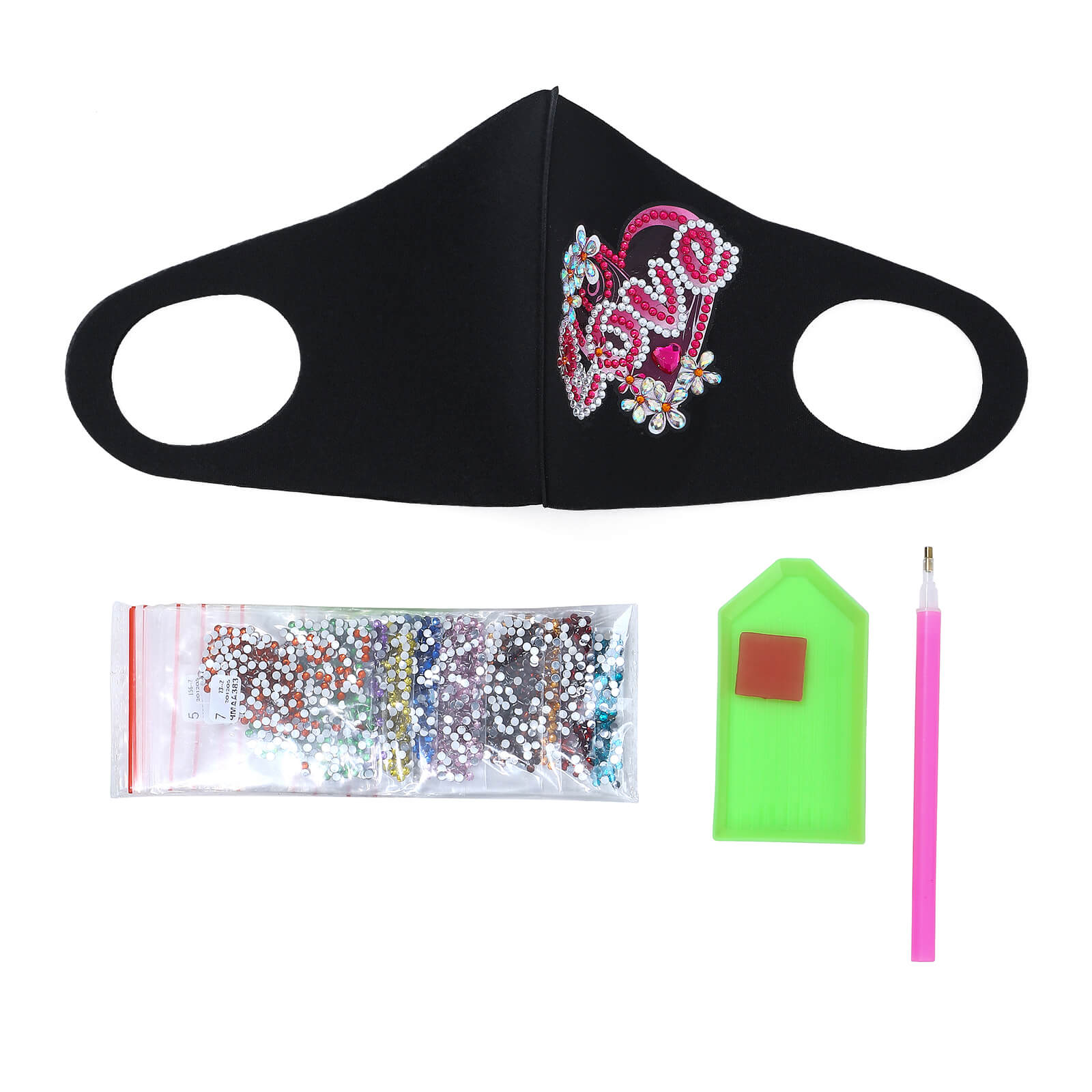 Love - DIY Diamond Face Mask