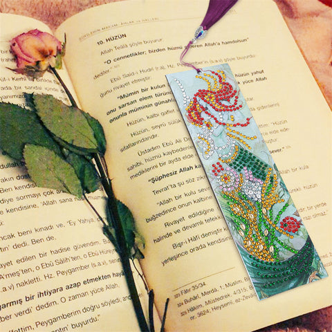 Lovely Mermaid - Diamond Painting Bookmark