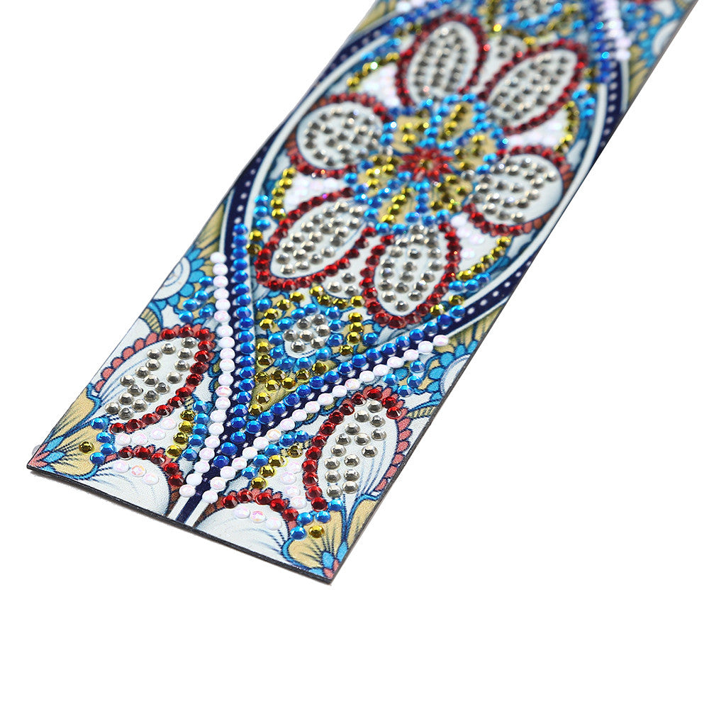 Blue Flower - Diamond Painting Bookmark
