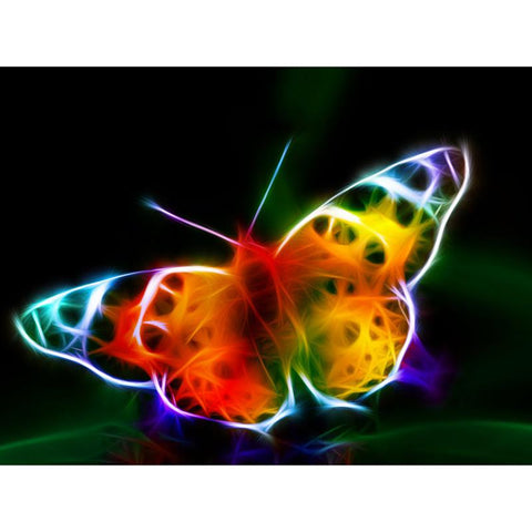 Image of Colorfoul butterfly - DIY Diamond Painting