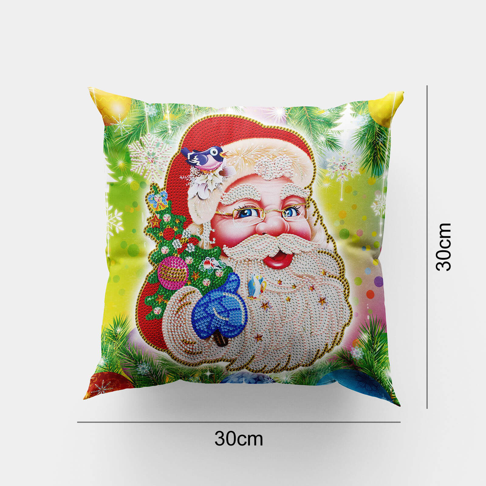Santa Clause - DIY Diamond Painting Pillow Case