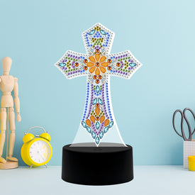 Cross - DIY Diamond Painting Table Decoration